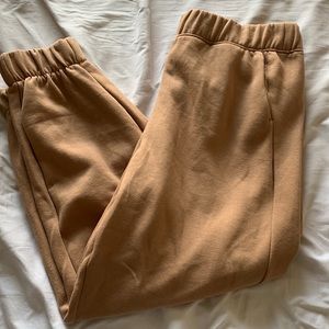 5 FOR $25 - NWT tan joggers
